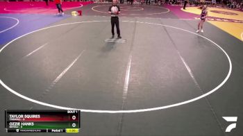 85 lbs Semis (4 Team) - Taylor Squires, TMBWWG vs Ozzie Hanks, Bemidji