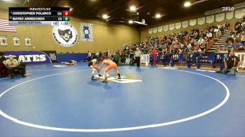 120 lbs Quarterfinal - Mateo Arredondo, El Diamante vs Christopher Polanco, Coalinga