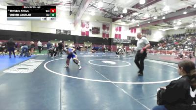 135 lbs Cons. Round 6 - Briseis Ayala, Warren vs Jolene Aguilar, Santa Ana Valley