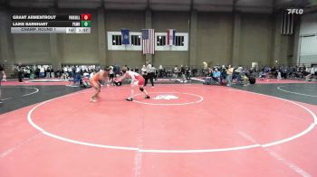 157 lbs Champ. Round 1 - Grant Armentrout, Park Hill vs Laike Barnhart, Pawhuska