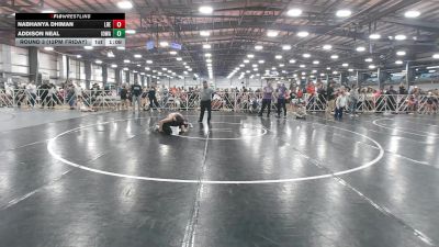 110 lbs Round 3 (12pm Friday) - Addison Neal, Iowa vs Nabhanya Dhiman, Lady Reapers