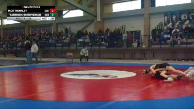 106 lbs Champ. Round 1 - Cameron Christopherson, Sheridan vs Jack Twamley, Central