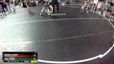 70 lbs Round 3 (6 Team) - Zayne Flaskey, Minnesota Gold vs Colt Mixon, Kansas Rattlers