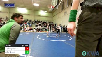 51 lbs Rr Rnd 3 - Josie Springfield, Runestone vs Adalynn Sandy, Gore Pirates Youth Wrestling