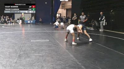 125 lbs Round Of 32 - Colby McBride, Appalachian State vs Travis Clawson, Clarion