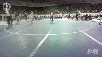 3A-113 lbs Semifinal - Jackson Martin, BERRYHILL vs Louden Wolfe, BLACKWELL