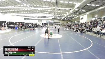 157 lbs 3rd Place Match - Tyler Rossini, Oswego State vs Tommy Nichols, American International