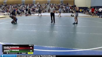 141 lbs Cons. Round 1 - Kaleb Talkington, UNATTACHED vs Garnett Osborne, MN-West CC