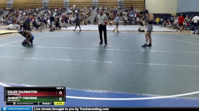 141 lbs Cons. Round 1 - Kaleb Talkington, UNATTACHED vs Garnett Osborne, MN-West CC