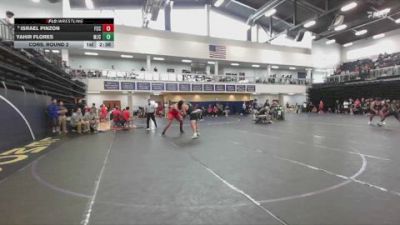 285 lbs Cons. Round 2 - Yahir Flores, Modesto Junior College vs Israel Pinzon, Fresno City College