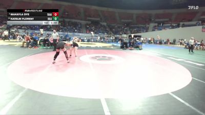 6A/5A Girls 140 Champ. Round 1 - Katelin Florent, Hillsboro Girls vs Makayla Dye, Tualatin Girls