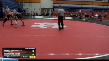 157 lbs Cons. Round 2 - Kristopher Jones, University Of Mount Union vs Schuyler Caprella, Ohio Northern