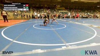 64 lbs Consi Of 4 - Jack Goodnight, Coweta Tiger Wrestling vs Mason McCuistion, Tiger Trained Wrestling