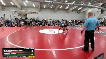 190 lbs Cons. Round 3 - Kaylyn Yutzy, Vista Ridge vs Edith Antonio Gomez, Fort Morgan