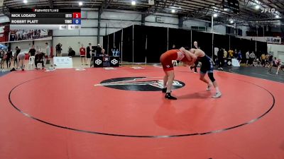 92 kg Cons. Round 1 - Nick Lodato, Edinboro Regional Training Center vs Robert Platt, Tar Heel Wrestling Club