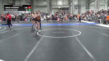 190 lbs Champ. Round 1 - Taylor Melugin, Independence vs Kinley Atteberry, Larned Jr Indian Wrestling Club