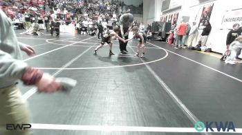55 lbs Semifinal - Brayden Hamilton, Tulsa Blue T Panthers vs Thatcher Odle, Keystone Kids Wrestling Club