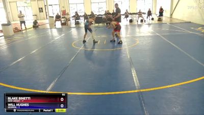 92 lbs 2nd Wrestleback (8 Team) - Blake Binetti, New Jersey vs Will Hughes, Georgia