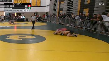 157Gold lbs Rr Rnd 4 - Nolan Hook, Sacred Heart vs Kai O'Dell, Appalachian State