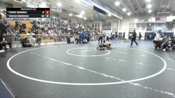 126 lbs Quarterfinal - Chris Qureshi, Fountain Valley vs Oscar Mendoza, Servite