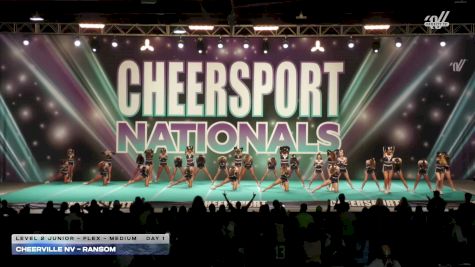 CheerVille NV - Ransom [2026 L2 Junior - Flex - Medium Day 1] 2026 CHEERSPORT National All Star Cheerleading Championship