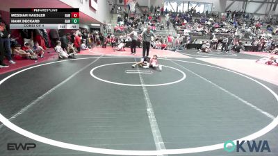 64 lbs Consi Of 4 - Messiah Hausler, Raw Wrestling Club vs Hank Deckard, Raw Wrestling Club