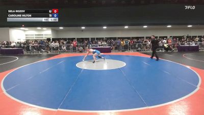 132 lbs Round Of 64 - Sela Rozov, NJ vs Caroline Hilton, TN
