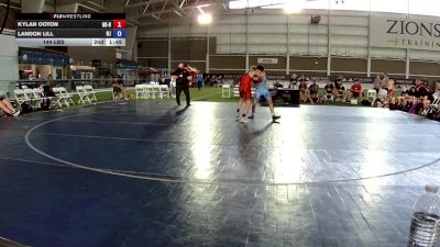 144 lbs Kylan Ooton, Oklahoma Outlaws Blue vs Landon Lill, New Jersey