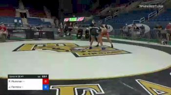 132 lbs Consi Of 32 #1 - Patron Plummer, Pennsylvania vs Julia Ferreira, Florida