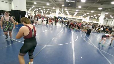 285 lbs Champ. Round 1 - Tate Killian, Utah vs Brandon Swain, Utah