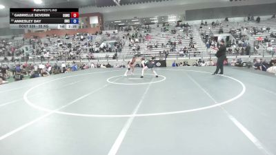 55 kg Champ. Rd Of 16 - Gabrielle Severin, Crash Girls Wrestling Club vs Annesley Day, Dragon Wrestling Club