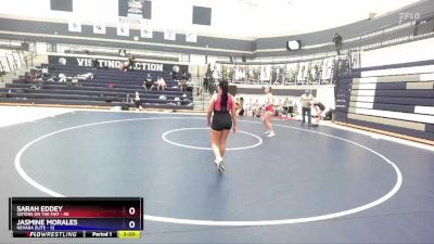 155 lbs Round 1 (4 Team) - Sarah Eddey, Sisters On The Mat vs Jasmine Morales, Nevada Elite