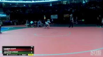 145 lbs Cons. Semi - Anastyn Livesay, Fort Lupton vs Camryn Scott, Chatfield