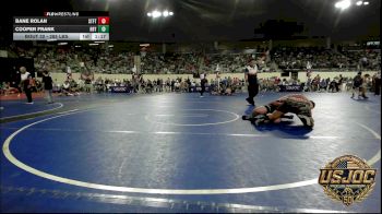 285 lbs Quarterfinal - Bane Rolan, Standfast vs Cooper Frank, HBT Grapplers