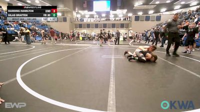 100 lbs Rr Rnd 4 - Harding Hamilton, Cowboy Wrestling Club vs Silas Bratten, Jacket Wrestling Club