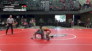 133 lbs Champ. Round 1 - Jason Ramirez, Arizona Christian University vs Jaren Kimura, Embry-Riddle (Ariz.)