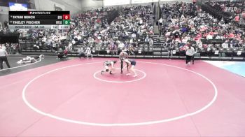 6A 145 lbs Champ. Round 1 - Tinzley Fischer, Westlake vs Tatum Bench, Syracuse