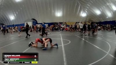 72 lbs Finals (2 Team) - Rowan Williams, DWA vs Troy Westcott, Dayton Bandits