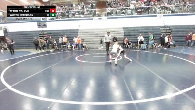 77 lbs Champ. Round 2 - Wynn Watson, Homedale Wrestling Club vs Austin Peterson, Declo Stingers
