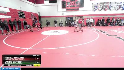 93 lbs Round 3 - Landry Castillo, Ascend Wrestling Academy vs Micheal Cervantes, Toppenish USA Wrestling Club