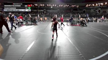 61 lbs Consi Of 4 - Cole Selby, Ocean City vs Asher Brady, Spazz Wrestling