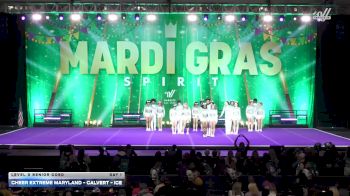 Cheer Extreme Maryland - Calvert - Ice [2026 L3 Senior Coed Day 1] 2026 Mardi Gras Grand Nationals