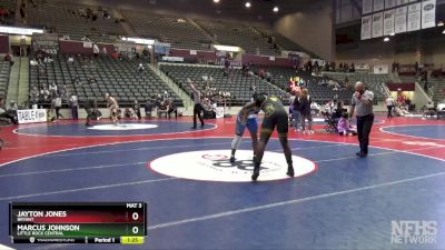 6A 215 lbs Cons. Semi - Jayton Jones, Bryant vs Marcus Johnson, Little Rock Central