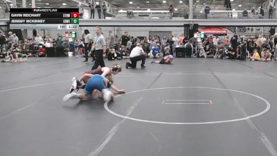 100 lbs Round 3 (4 Team) - Jeremy McKinney, Lions Den WC vs Gavin Reichart, Xtreme Team