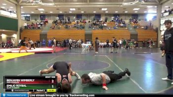 160 lbs Cons. Round 6 - Seth Iten, Holtville vs Roman Loya, Rim Of The World