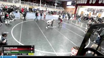 113 lbs Champ. Round 2 - Bayden Lamanna, Priest River vs Tomas Weiland, Mt. Spokane