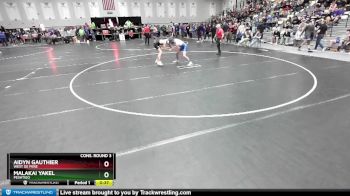 150 lbs Cons. Round 3 - Malakai Yakel, Peshtigo vs Aidyn Gauthier, West De Pere