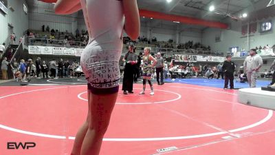 95-100 lbs Rr Rnd 2 - Francesca Hester, Runestone vs NoraKate Westlake, Spartan Wrestling Fort Smith