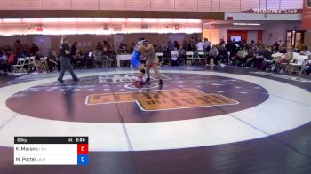 68 kg Prelims - Kayla Marano, Lion Wrestling Club vs Maya Porter, Journeyman Wrestling Club