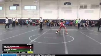 106 lbs Round 1 (4 Team) - Brody Bowersock, Gladiators vs Hunter Newell, GT Rocks